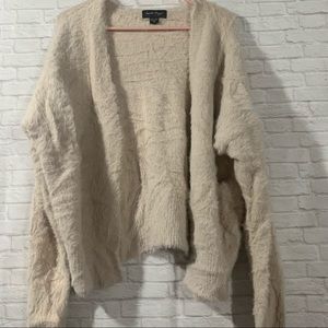 Charlie Paige Fuzzy Cardigan Size Small